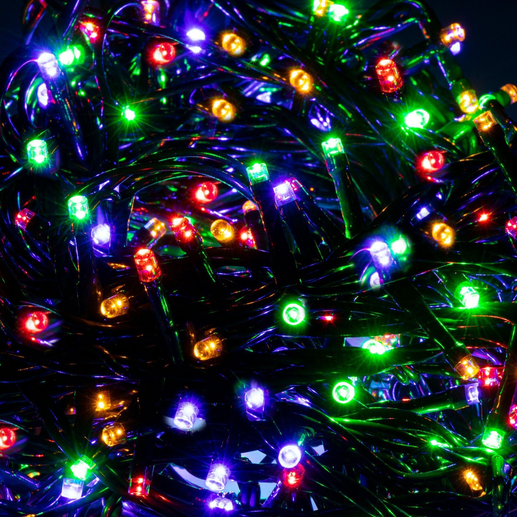 Гірлянда вулична (зовнішня) Springos 25 м 500 LED CL0522 Mix