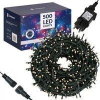 Гірлянда вулична (зовнішня) Springos 25 м 500 LED CL0521 Warm White