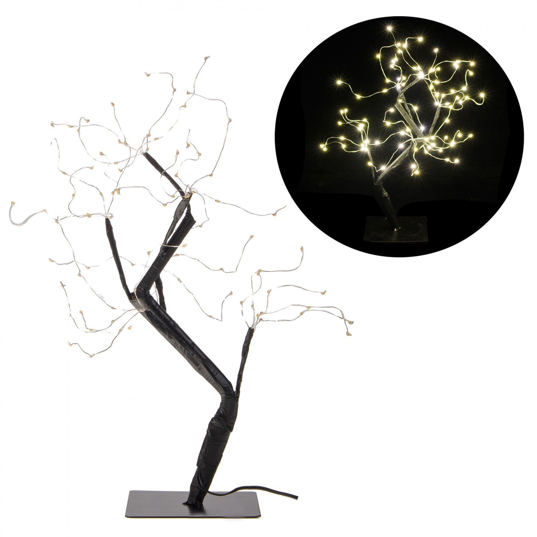 Світлодіодне дерево Springos 45 см 90 LED CL0119 Warm White