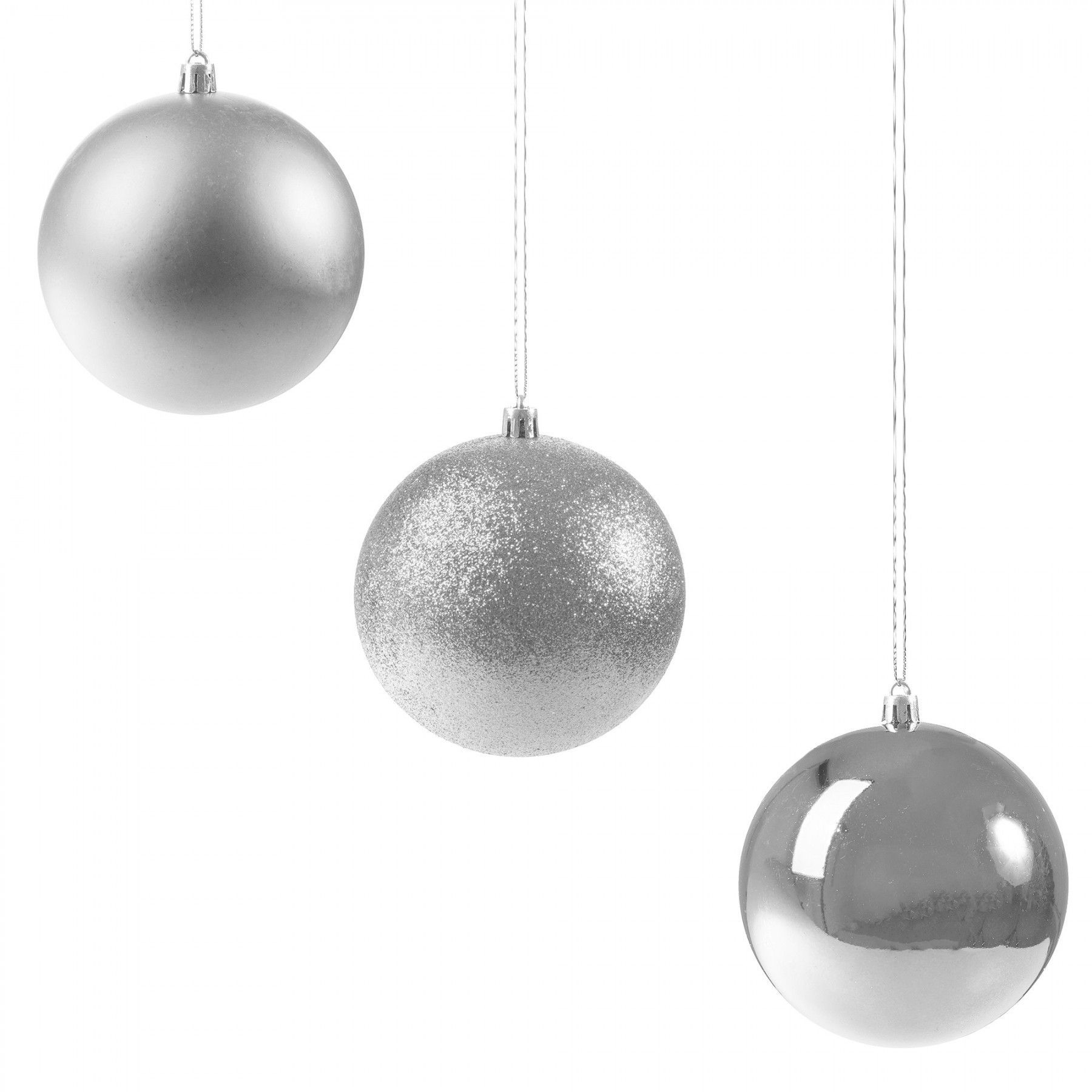 Набір ялинкових куль Springos d=10 см 6 шт CA0089