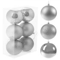 Набір ялинкових куль Springos d=10 см 6 шт CA0089