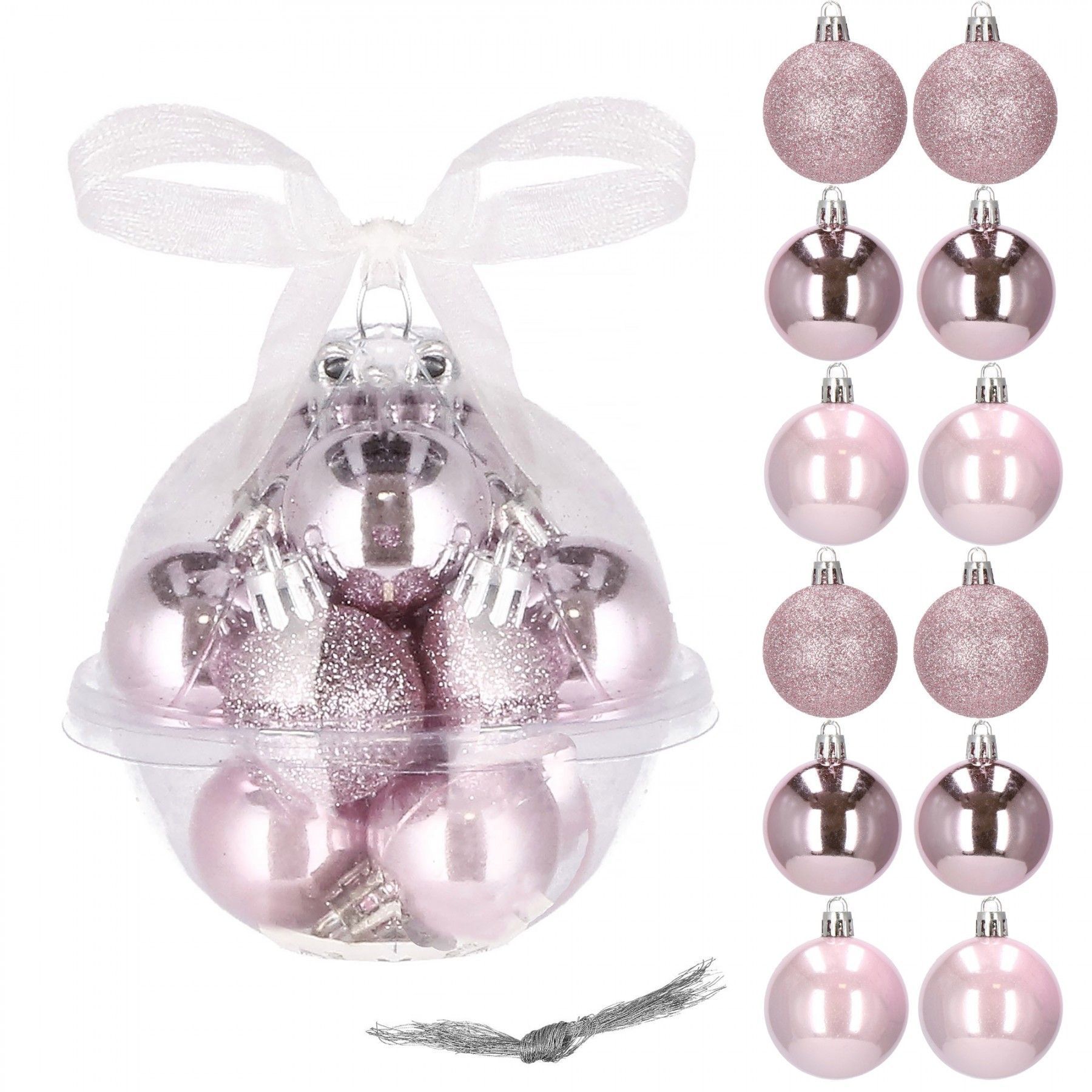 Набір ялинкових куль Springos d=3 см 12 шт CA0169