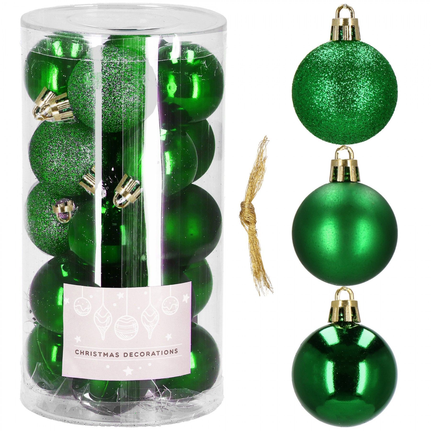 Набір ялинкових куль Springos d=4 см 20 шт CA0099