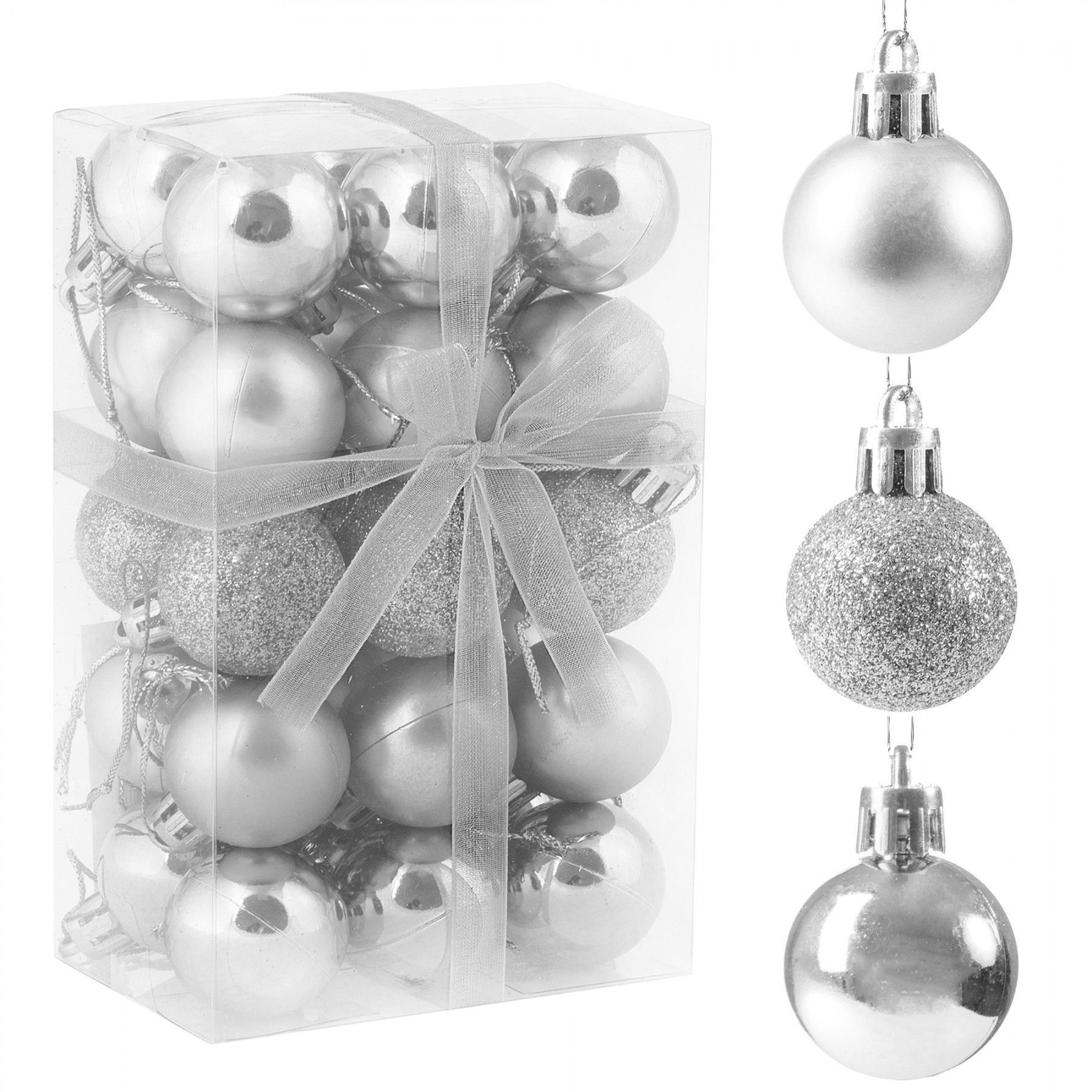 Набір ялинкових куль Springos d=3 см 30 шт CA0010