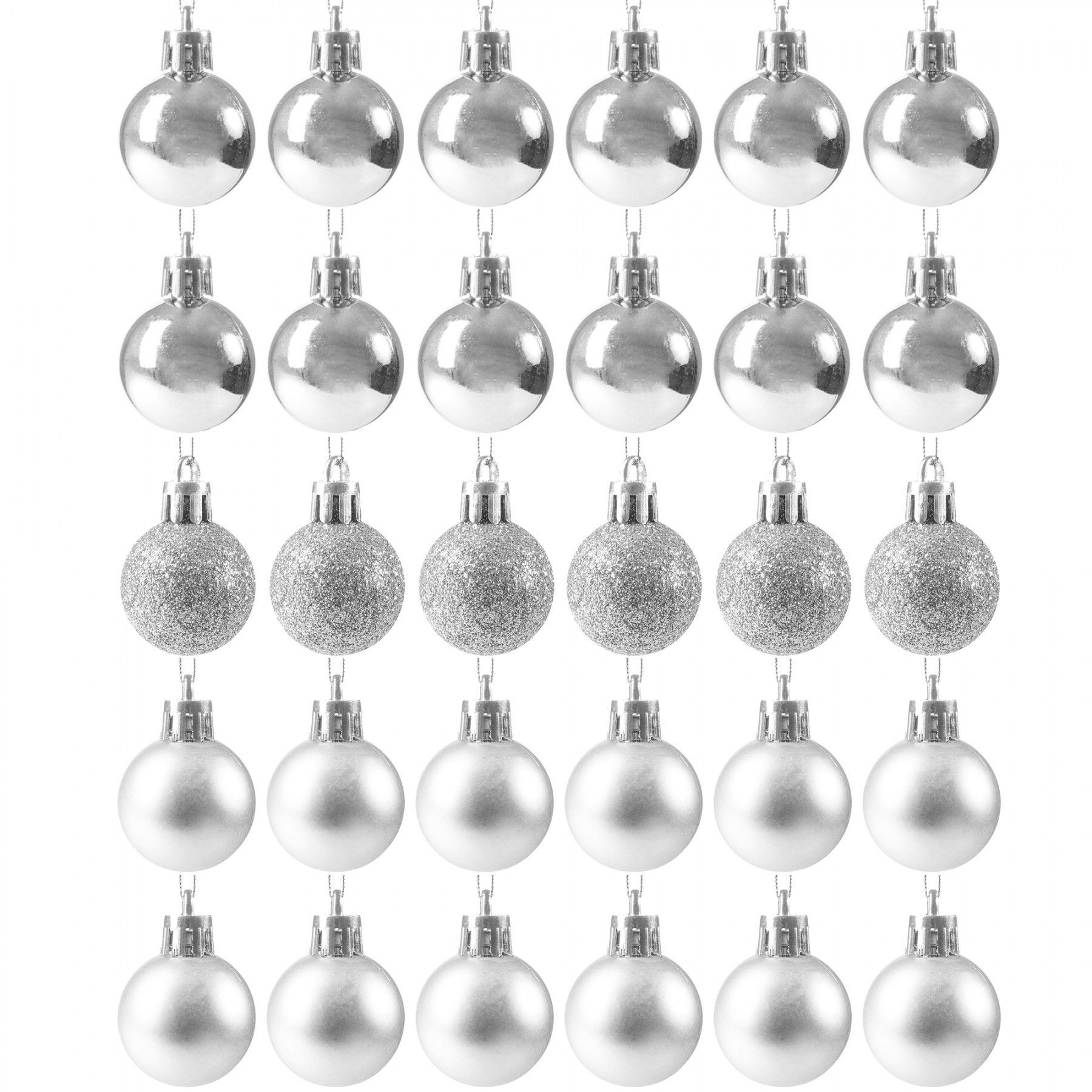 Набір ялинкових куль Springos d=3 см 30 шт CA0010