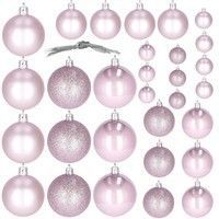 Набір ялинкових куль Springos d=6, 5, 4 см 30 шт CA0175