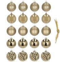 Набір ялинкових куль Springos d=6 см 20 шт CA0141