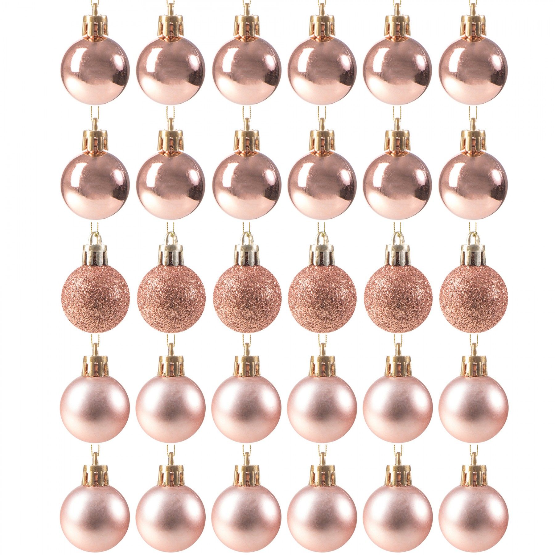 Набір ялинкових куль Springos d=3 см 30 шт CA0012