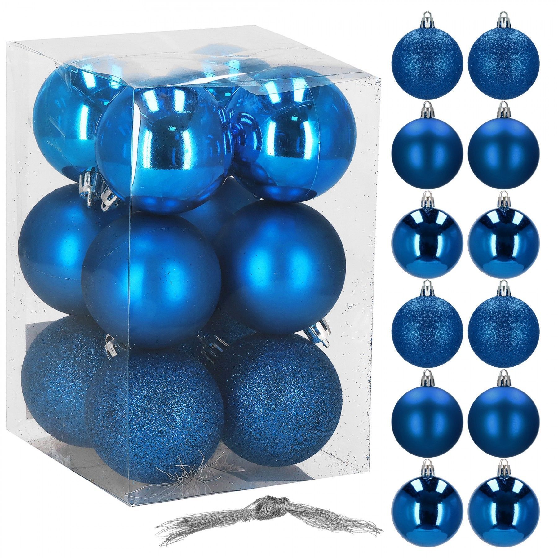 Набір ялинкових куль Springos d=6 см 12 шт CA0004