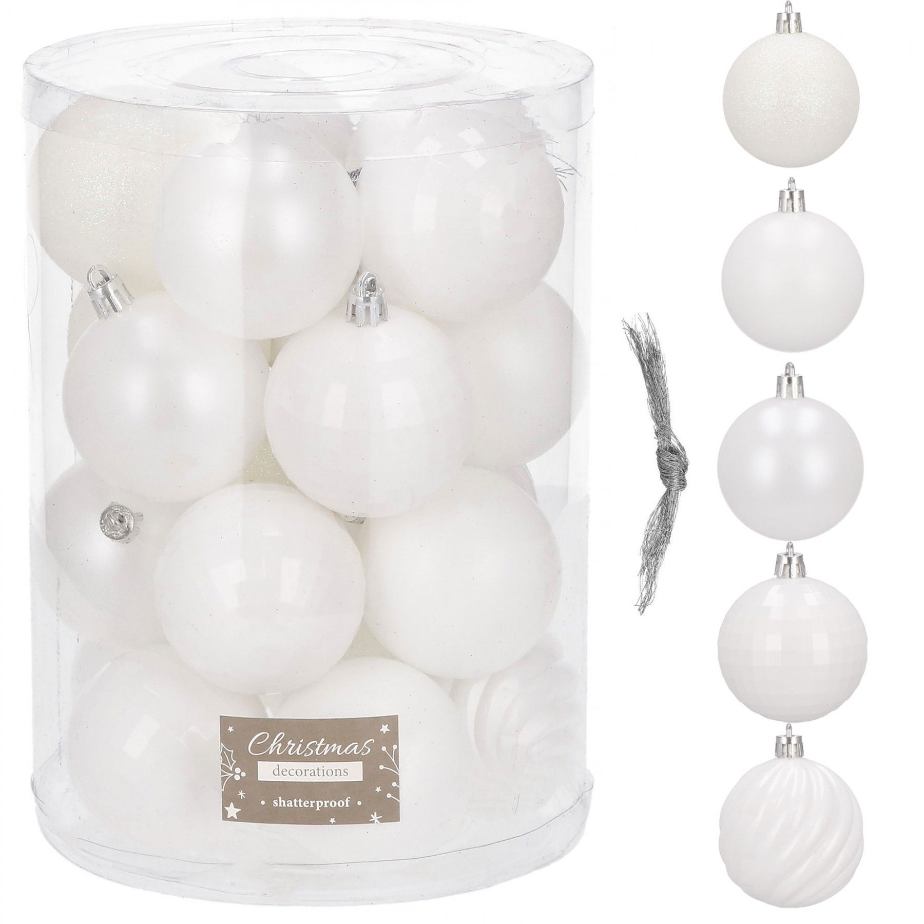 Набір ялинкових куль Springos d=6 см 20 шт CA0142