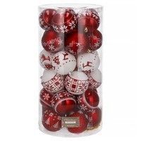 Набір ялинкових куль Springos d=7 см 30 шт CA0150