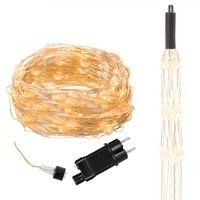 Гірлянда (кінський хвіст) Springos 2 м 300 LED CL0093 Warm White