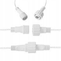 Гірлянда бахрома вулична (зовнішня) Springos 20 м 500 LED Pilot CL504 Cold White