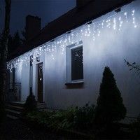 Гірлянда бахрома вулична (зовнішня) Springos 20 м 500 LED Pilot CL504 Cold White