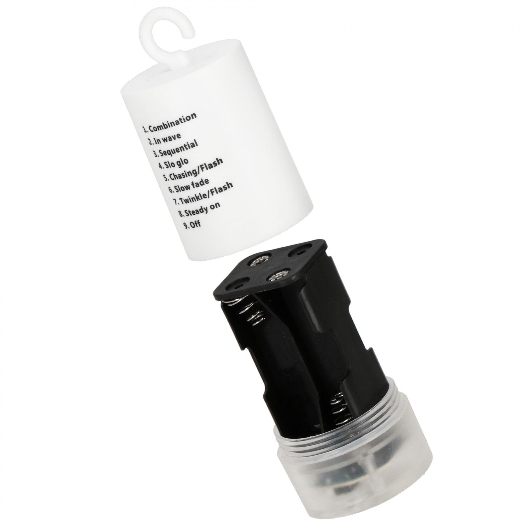 Гірлянда фейєрверк на батареях Springos 3D 100 LED CL0182 Cold White