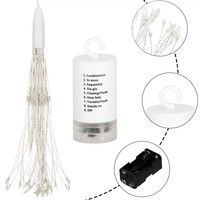 Гірлянда фейєрверк на батареях Springos 3D 100 LED CL0181 Warm White