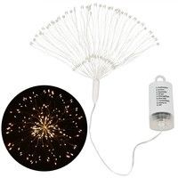 Гірлянда фейєрверк на батареях Springos 3D 100 LED CL0181 Warm White