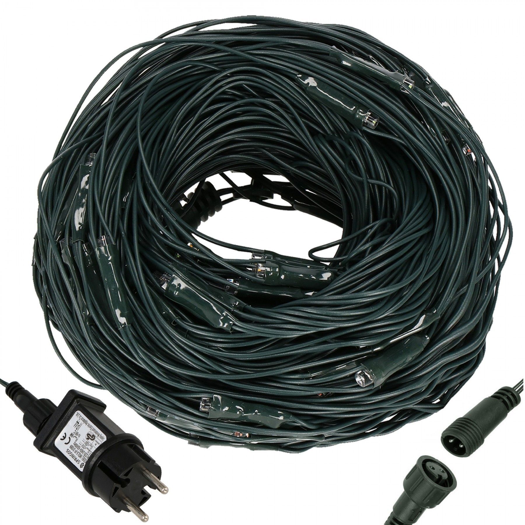 Гірлянда сітка Springos 2 x 2.6 м 160 LED CL4014 Mix