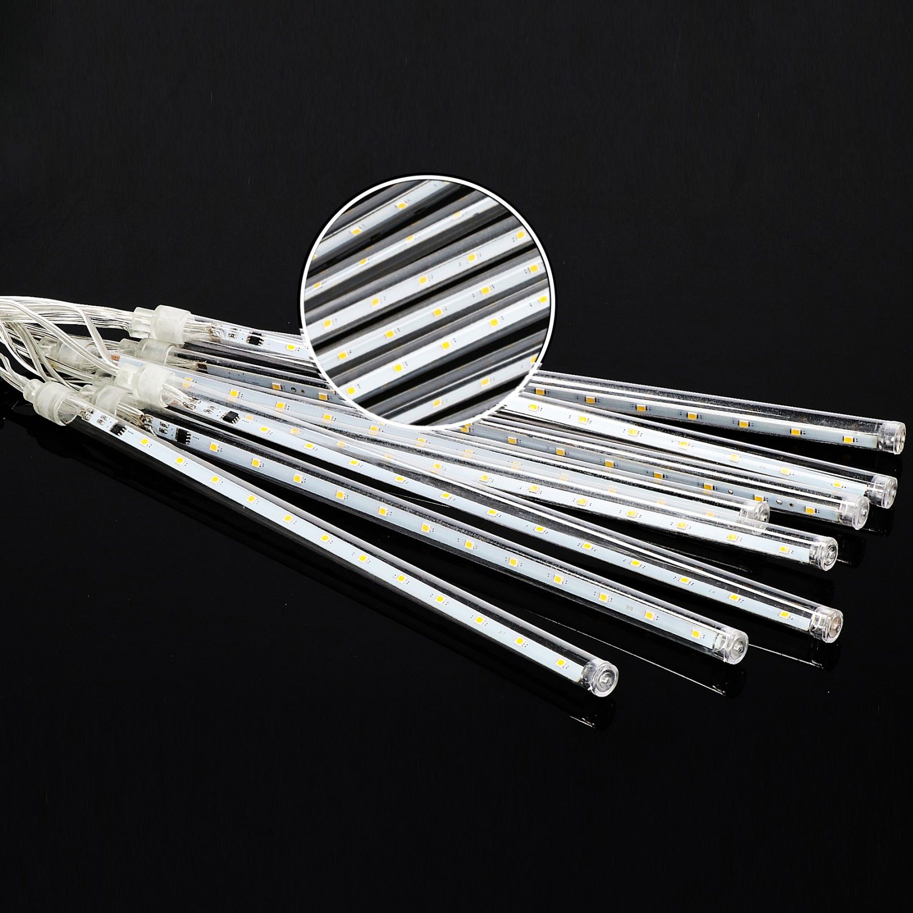 Гірлянда метеоритний дощ Springos 4 м 480 LED CL1212 Warm White