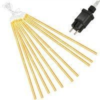 Гірлянда метеоритний дощ Springos 4 м 480 LED CL1212 Warm White