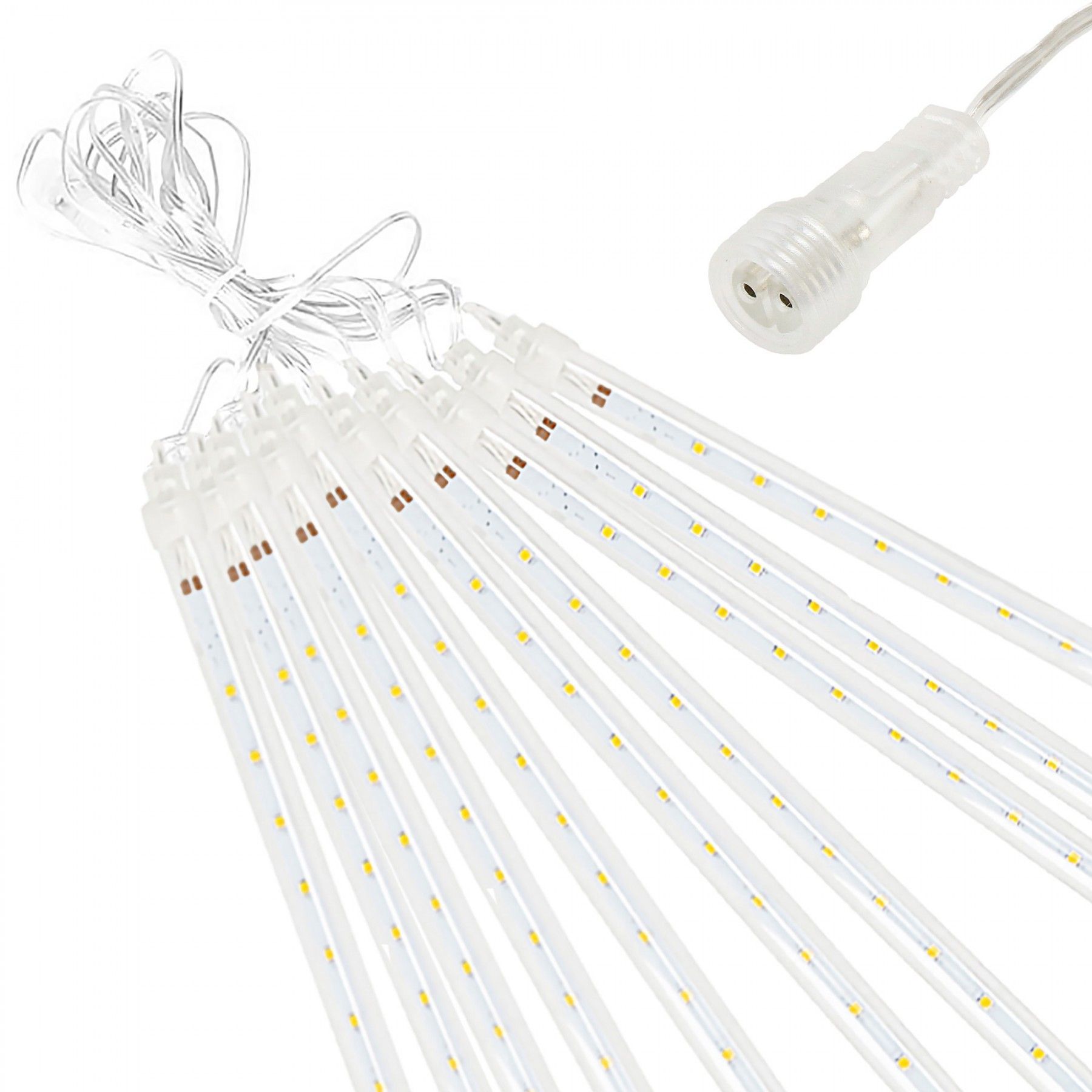Гірлянда метеоритний дощ Springos 4 м 480 LED CL1212 Warm White