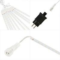 Гірлянда метеоритний дощ Springos 4 м 480 LED CL1212 Warm White