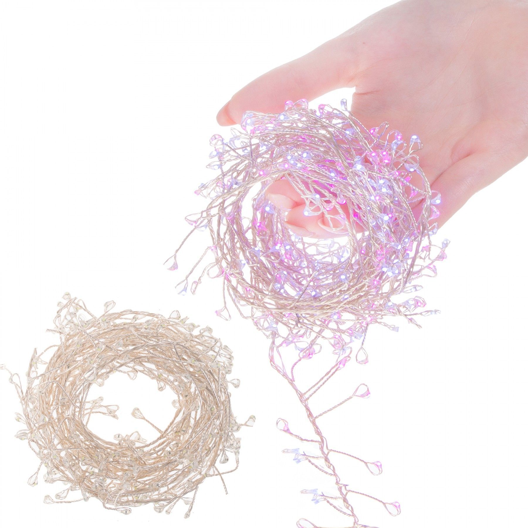 Гірлянда Springos 3 м 300 LED CL0091 Cold White/Pink