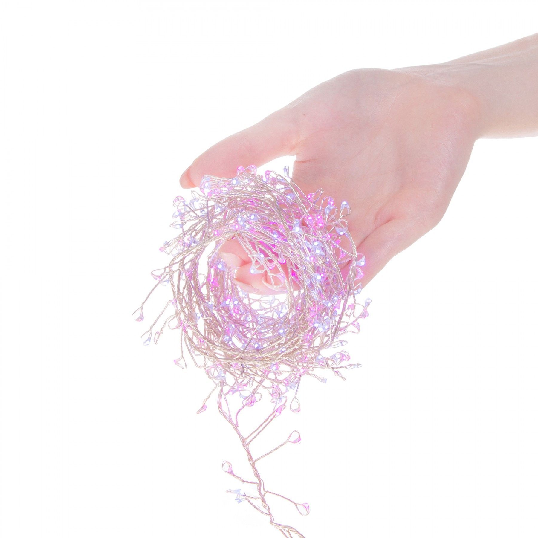 Гірлянда Springos 3 м 300 LED CL0091 Cold White/Pink