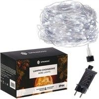 Гірлянда водоспад (штора) Springos 2 x 2 м 400 LED CL0098 Cold White