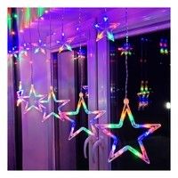 Гірлянда бахрома вулична (зовнішня) Springos 2 м 138 LED CL4017 Mix