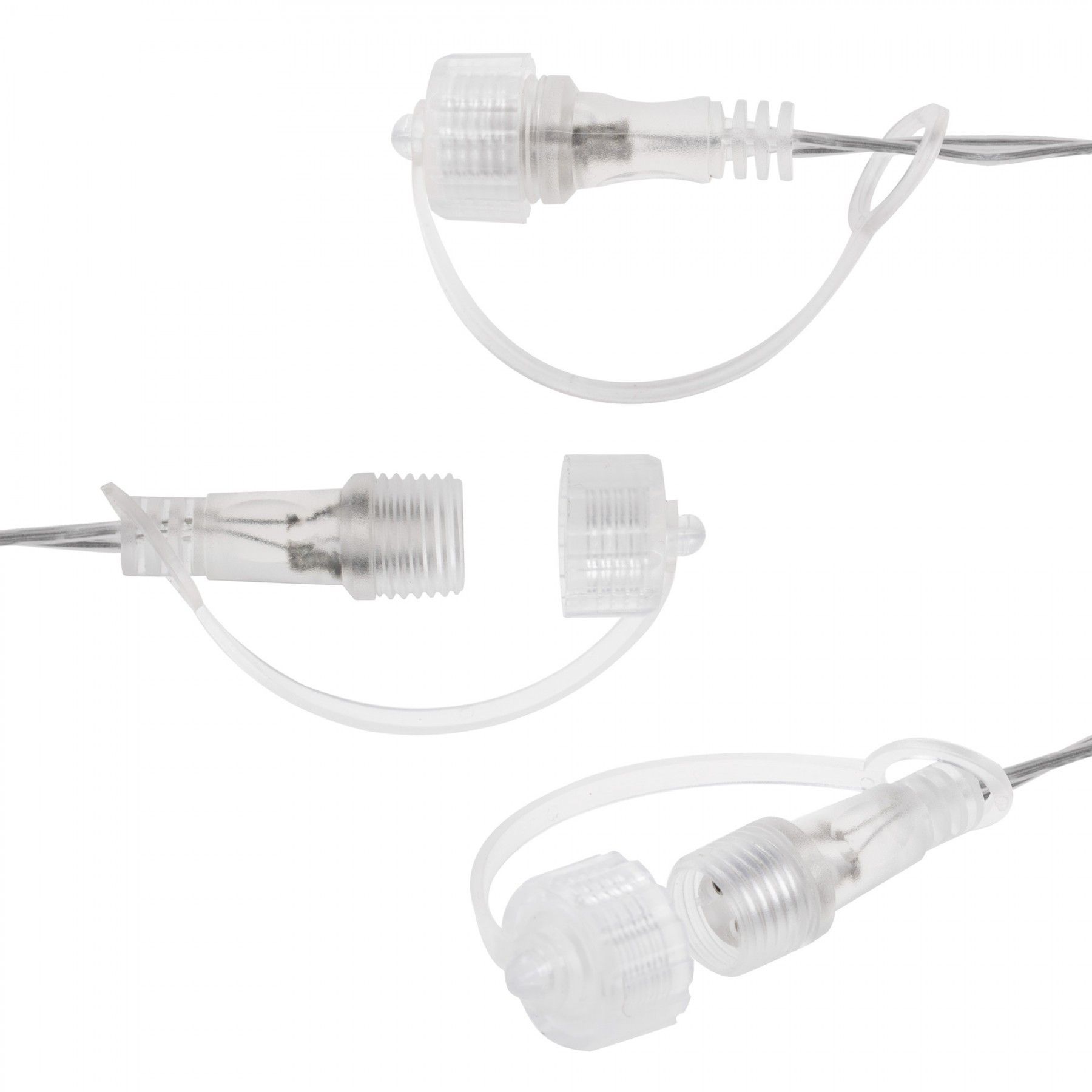 Гірлянда бахрома вулична (зовнішня) Springos 2 м 138 LED CL4017 Mix