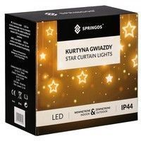 Гірлянда бахрома вулична (зовнішня) Springos 2 м 92 LED CL4018 Mix