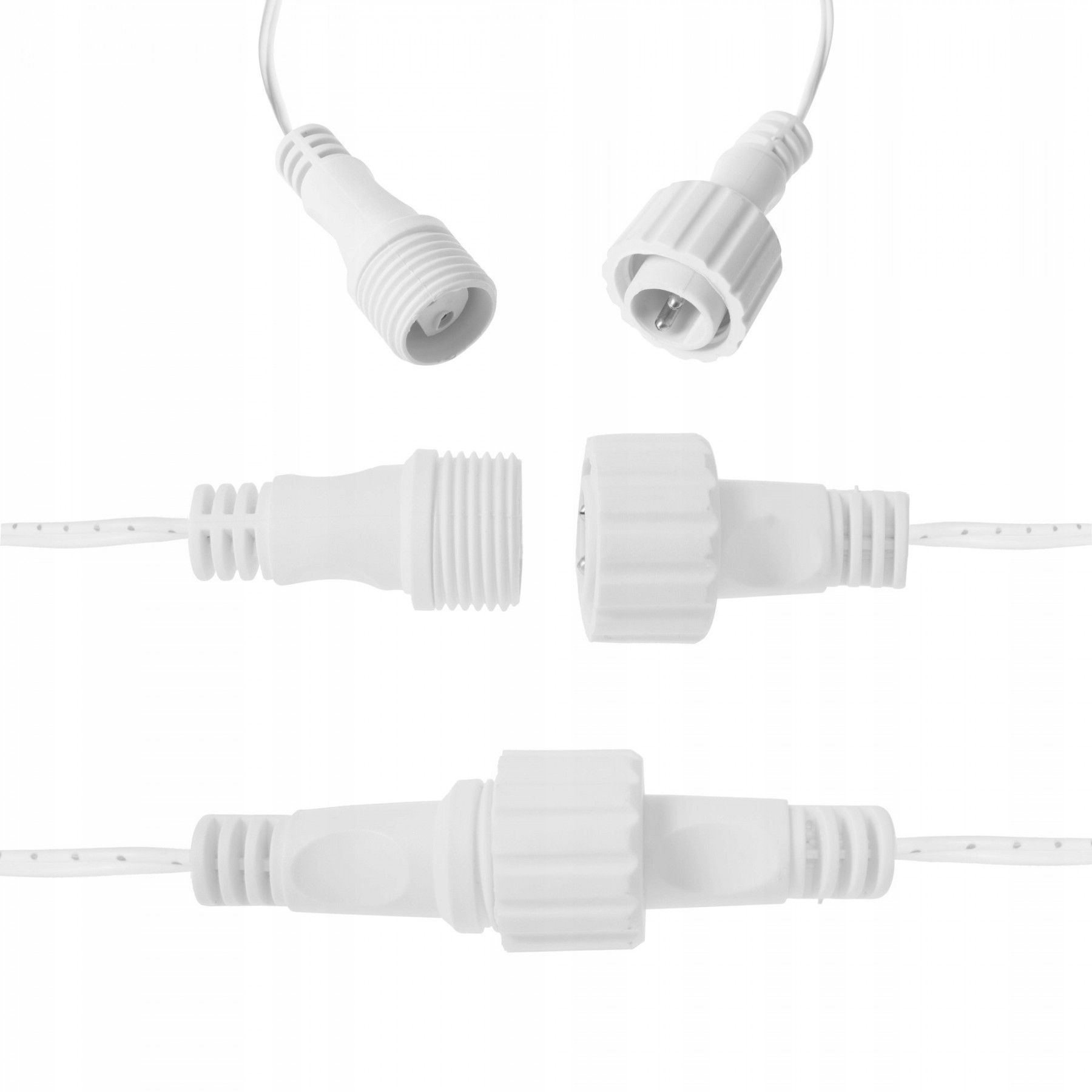 Гірлянда бахрома вулична (зовнішня) Springos 8 м 200 LED CL0200 Cold White