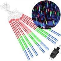 Гірлянда метеоритний дощ Springos 3 м 144 LED CL1216 Mix