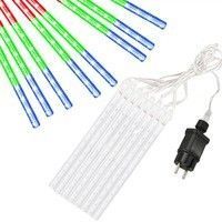 Гірлянда метеоритний дощ Springos 3 м 144 LED CL1216 Mix