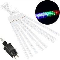 Гірлянда метеоритний дощ Springos 3 м 144 LED CL1216 Mix