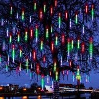 Гірлянда метеоритний дощ Springos 3 м 144 LED CL1216 Mix