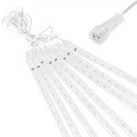 Гірлянда метеоритний дощ Springos 3 м 144 LED CL1216 Mix