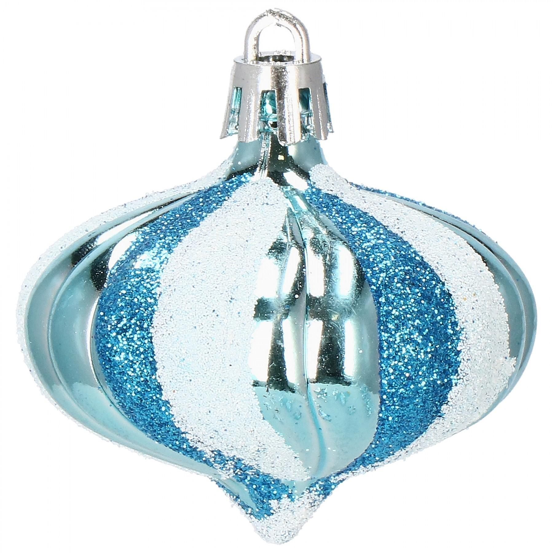 Набір ялинкових іграшок Springos d=4-6 см, h=4.5-10.5 см 77 шт CA0853