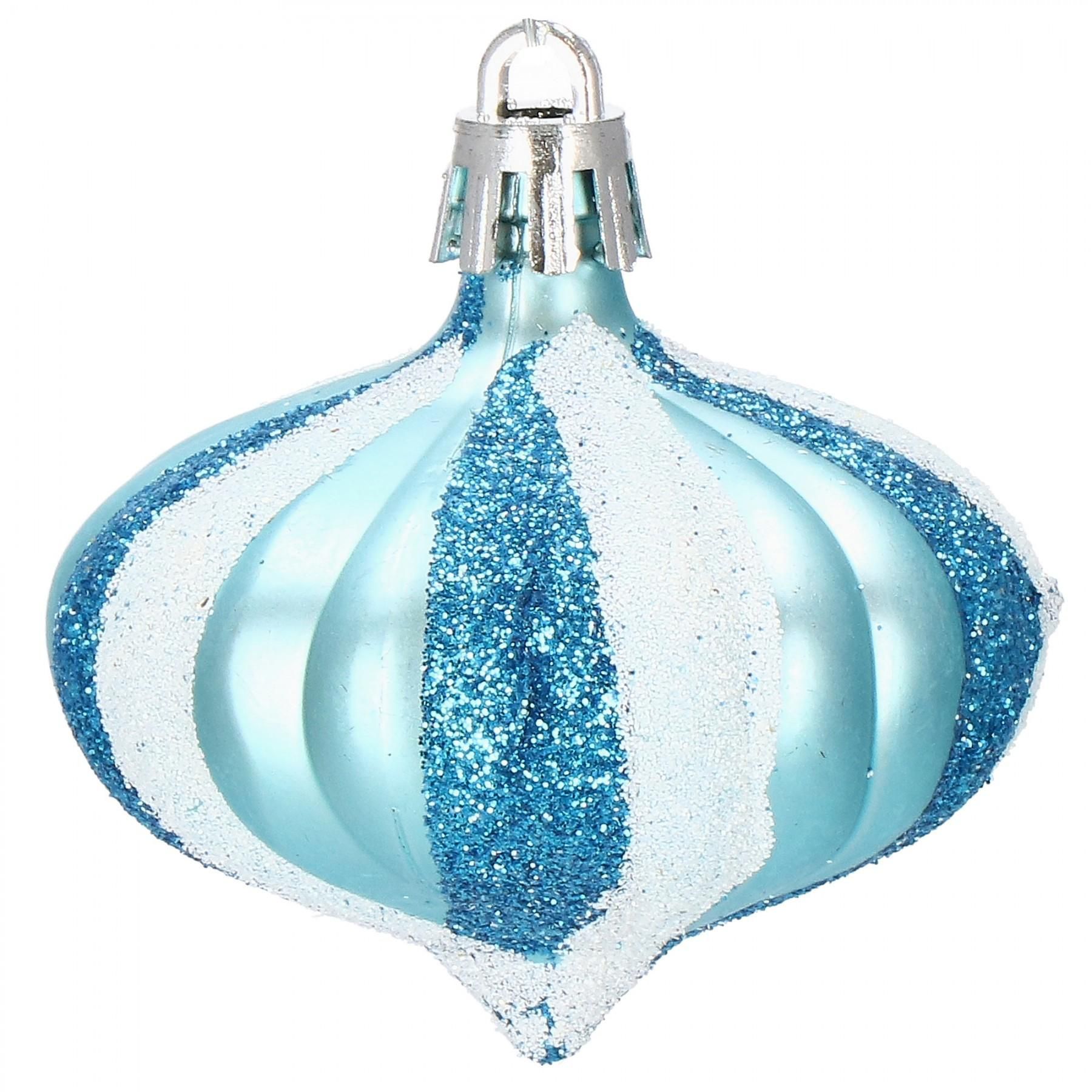 Набір ялинкових іграшок Springos d=4-6 см, h=4.5-10.5 см 77 шт CA0853