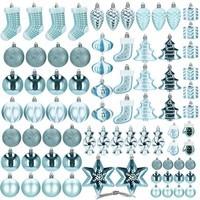 Набір ялинкових іграшок Springos d=4-6 см, h=4.5-10.5 см 77 шт CA0853