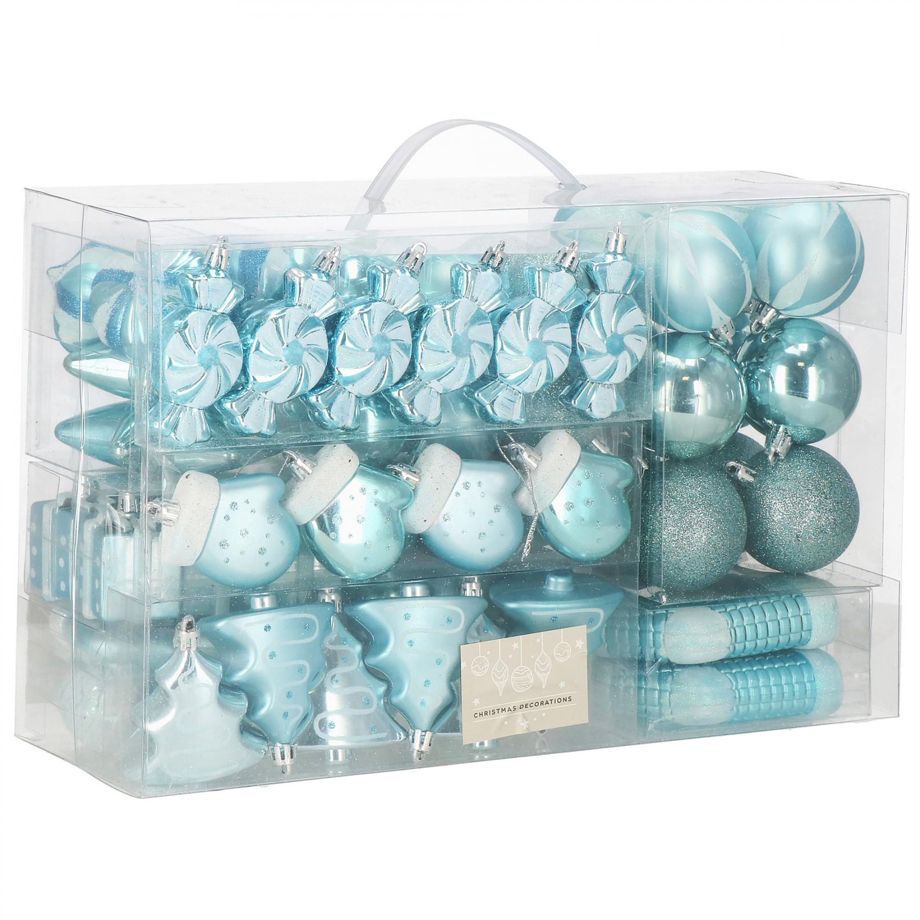 Набір ялинкових іграшок Springos d=4-6 см, h=4.5-10.5 см 77 шт CA0853