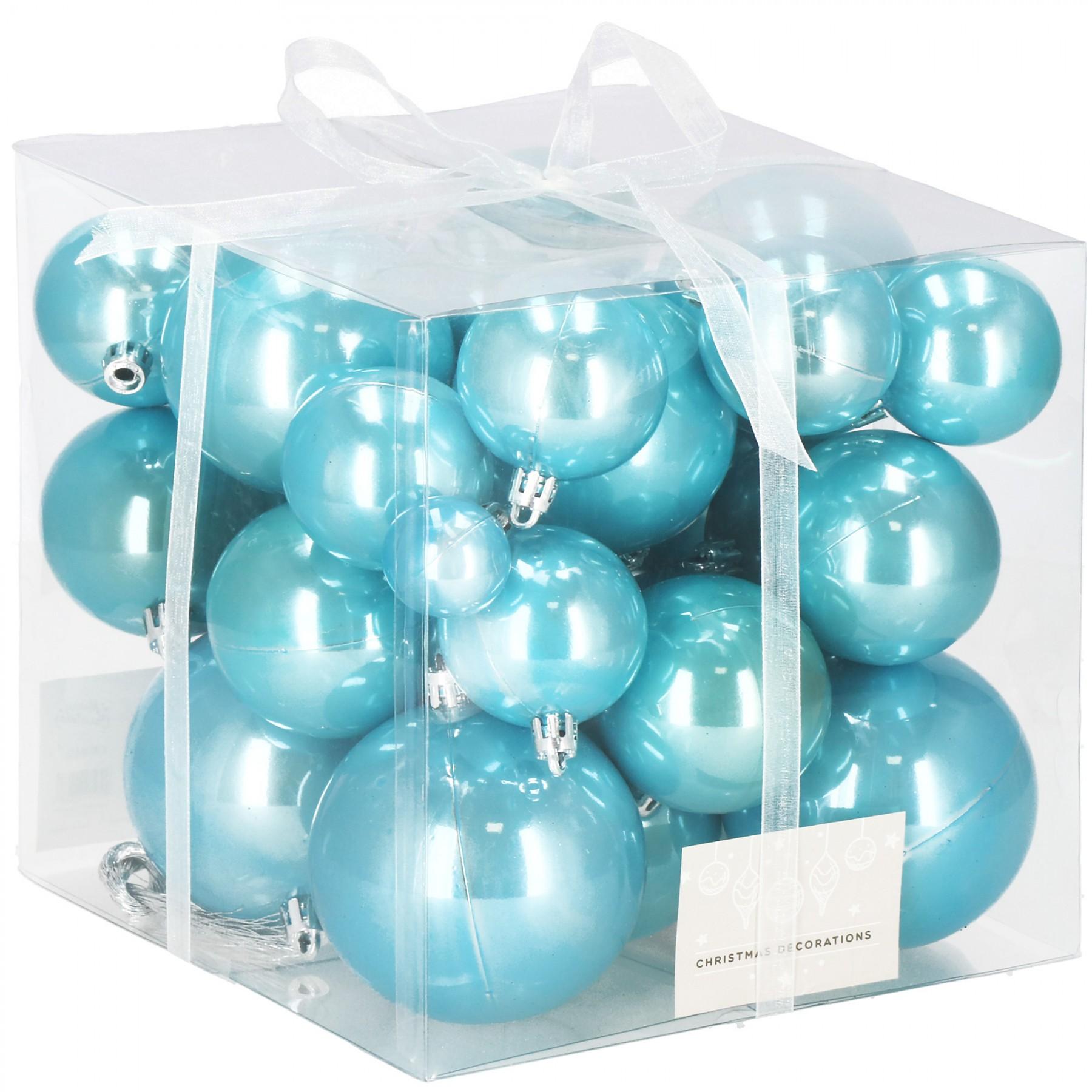 Набір ялинкових куль Springos d=8, 7, 6, 5, 3 см 37 шт CA0845