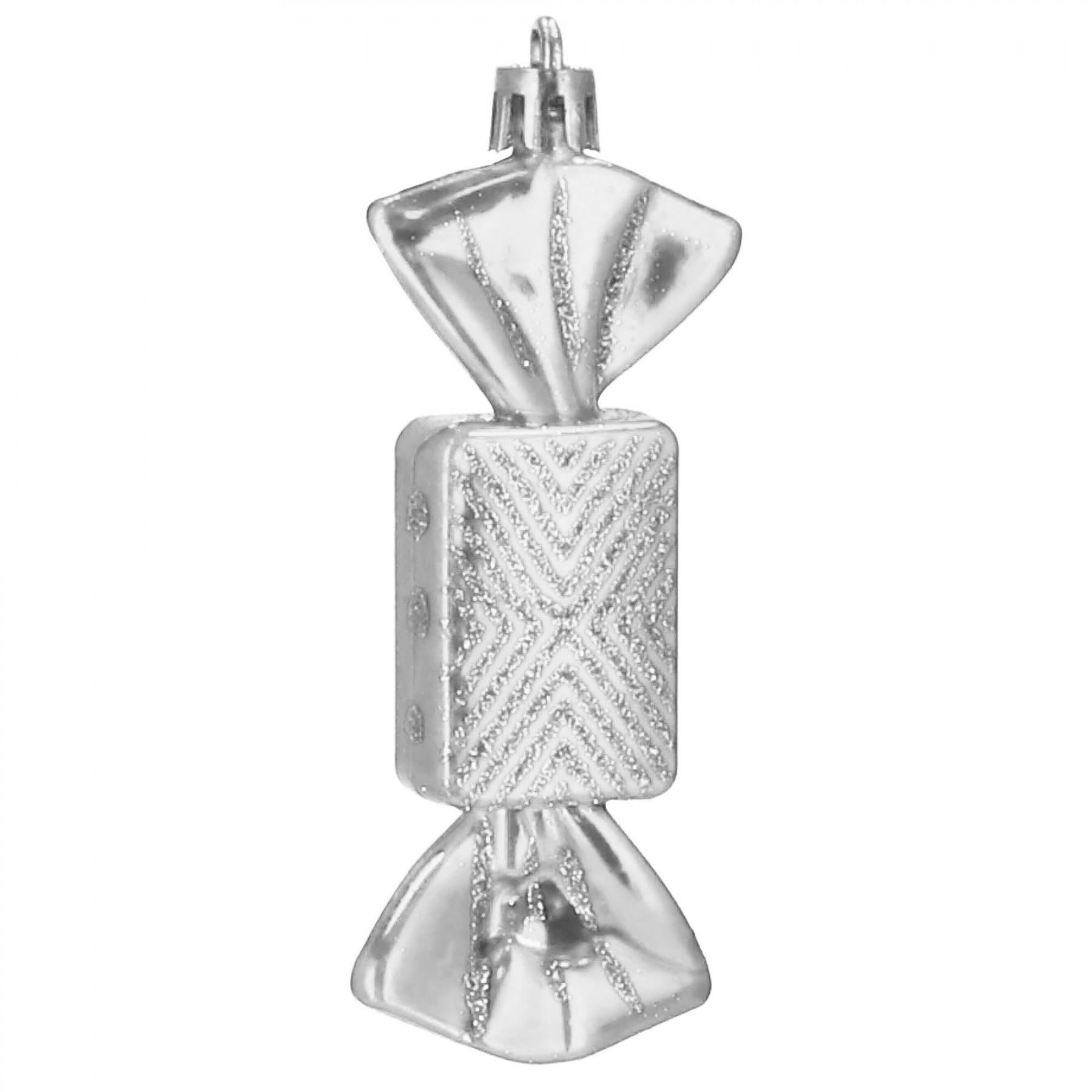 Набір ялинкових іграшок Springos h=8 см 5 шт CA0165