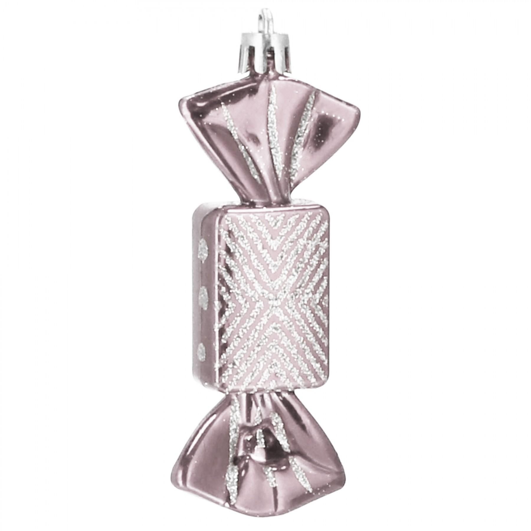 Набір ялинкових іграшок Springos h=8 см 5 шт CA0164