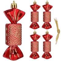 Набір ялинкових іграшок Springos h=8 см 5 шт CA0163