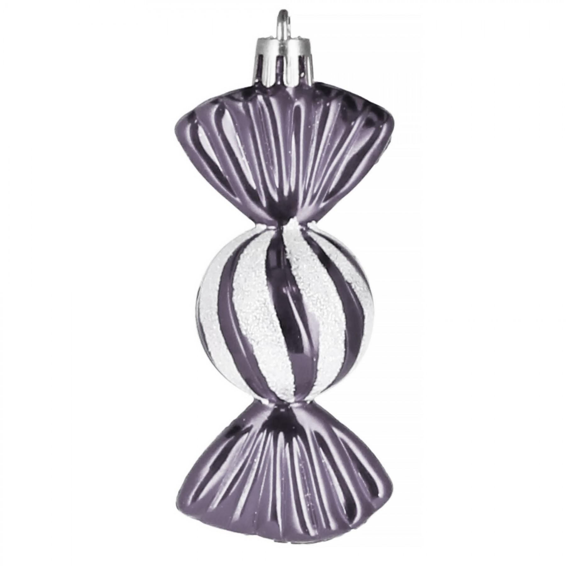 Набір ялинкових іграшок Springos h=6 см 5 шт CA0162