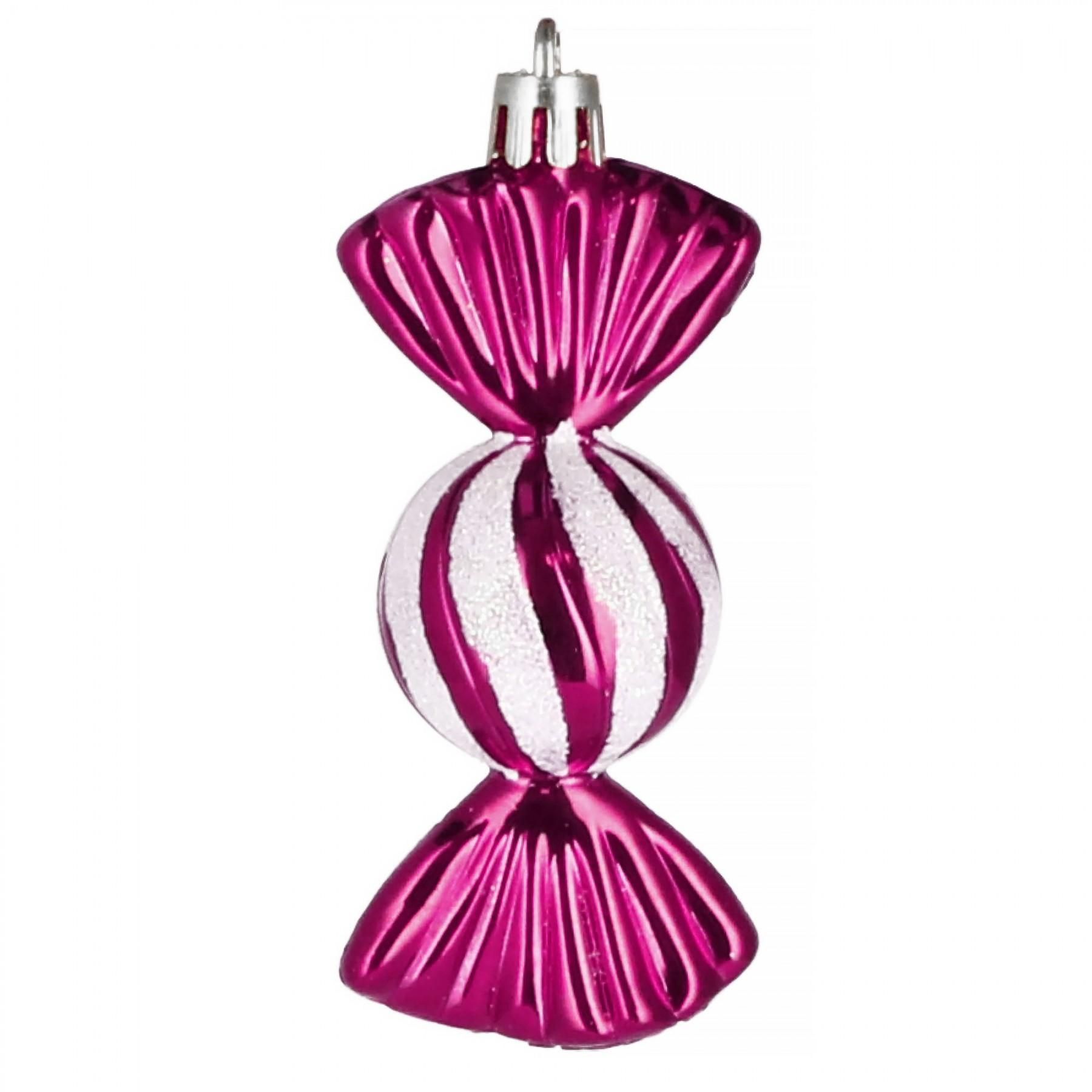 Набір ялинкових іграшок Springos h=6 см 5 шт CA0162