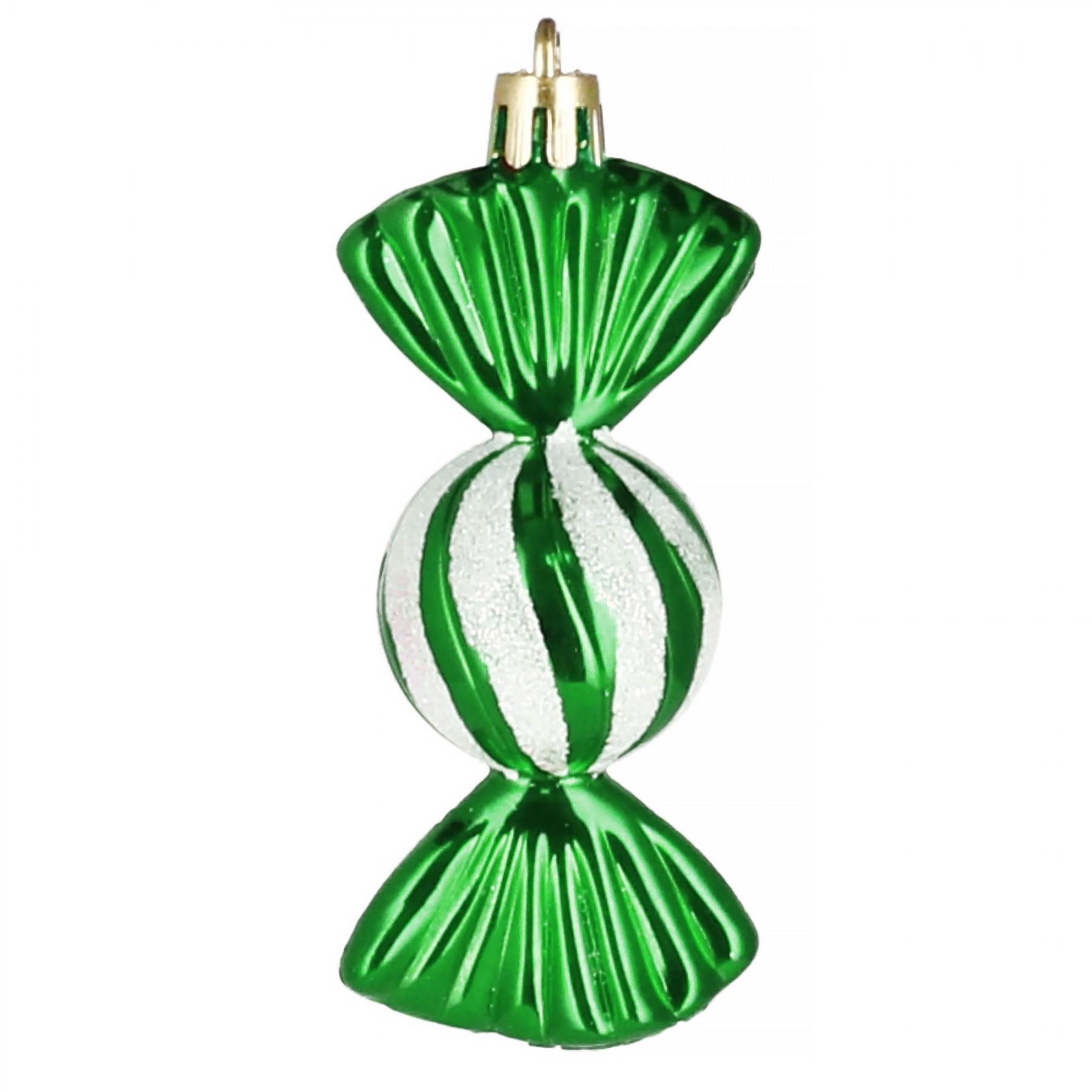 Набір ялинкових іграшок Springos h=6 см 5 шт CA0162