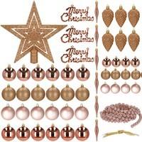 Набір ялинкових іграшок Springos d=4-6 см, h=6-20 см 51 шт CA0126